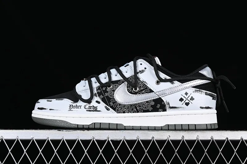 All Categories Nk SB Dunk Series Nk SB Dunk Low Low-top sneakers Nk Dunk Low Sanci Lab Dark Poker Old Dirty Shoes Premium Gray Cashew Pattern SB Strap Low-top Casual Shoes DM0108-001